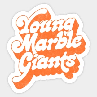 Young Marble Giants Sticker